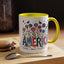 4th of July Mug - Floral America Patriotic