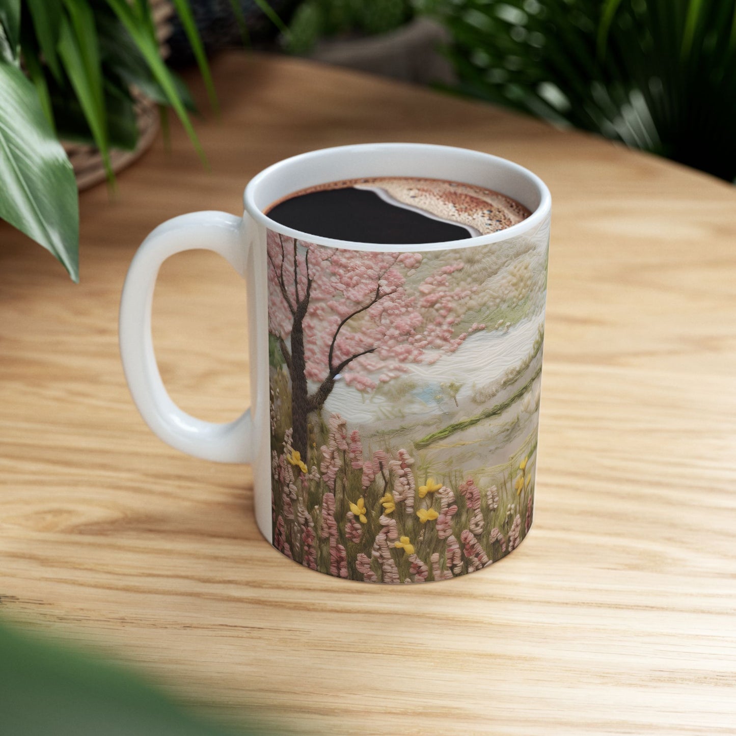 Artistic Mug - Felted Horse