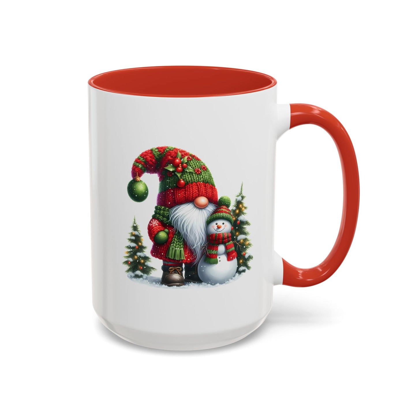 Christmas Mug - Gnome and Snowman