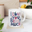 Anniversary Mug - I love You Berry Much Text