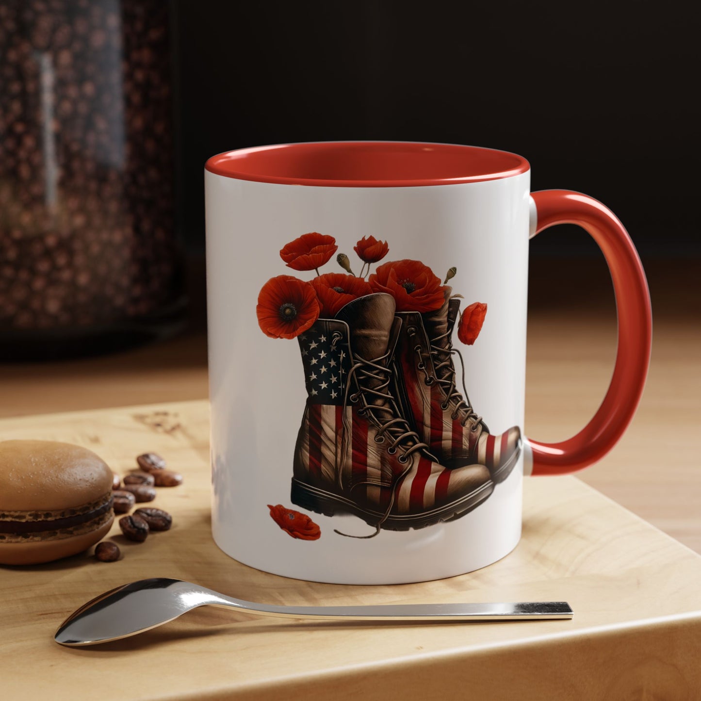 4th of July Mug - Fallen Soldier Boots