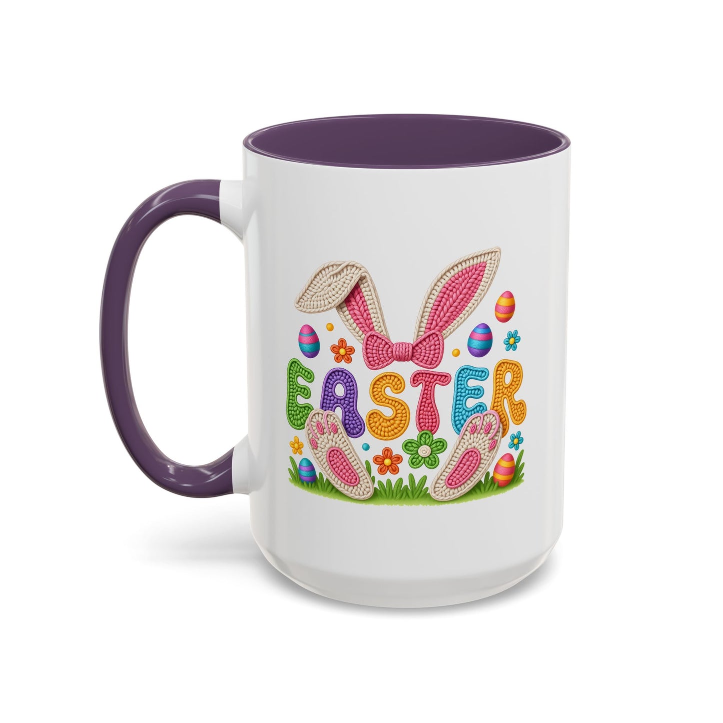 Easter Mug - Yarn Easter Bunny