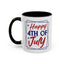 4th of July Mug - Happy Fourth of July Frames