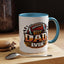 Father's Day Mug - Best Dad Ever Football