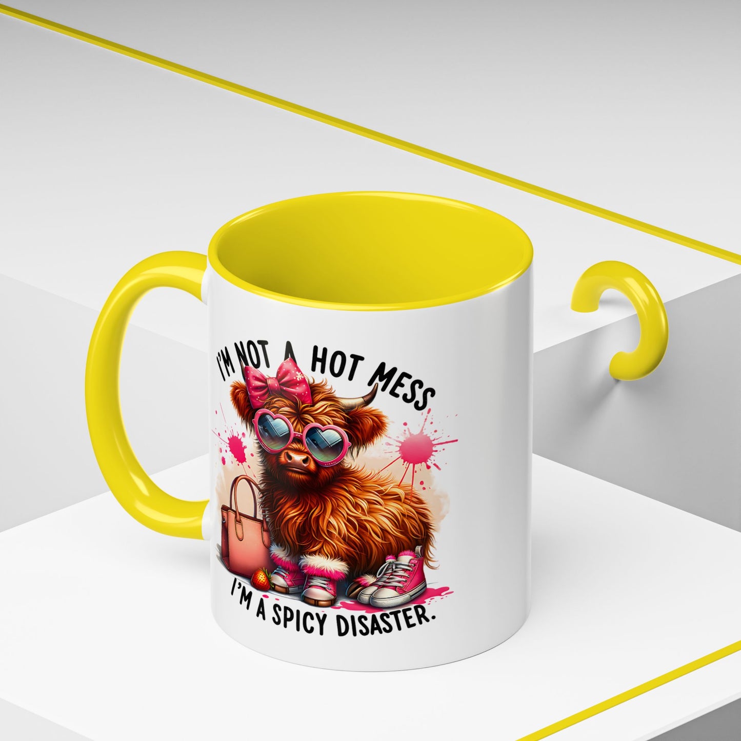 Humor Mug - I Am Not a Hot Mess