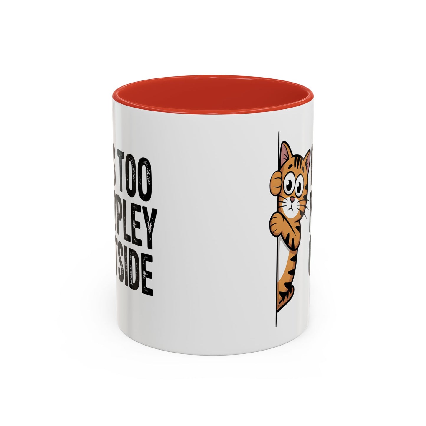 Animal Mug - It's Too Peopley Outside