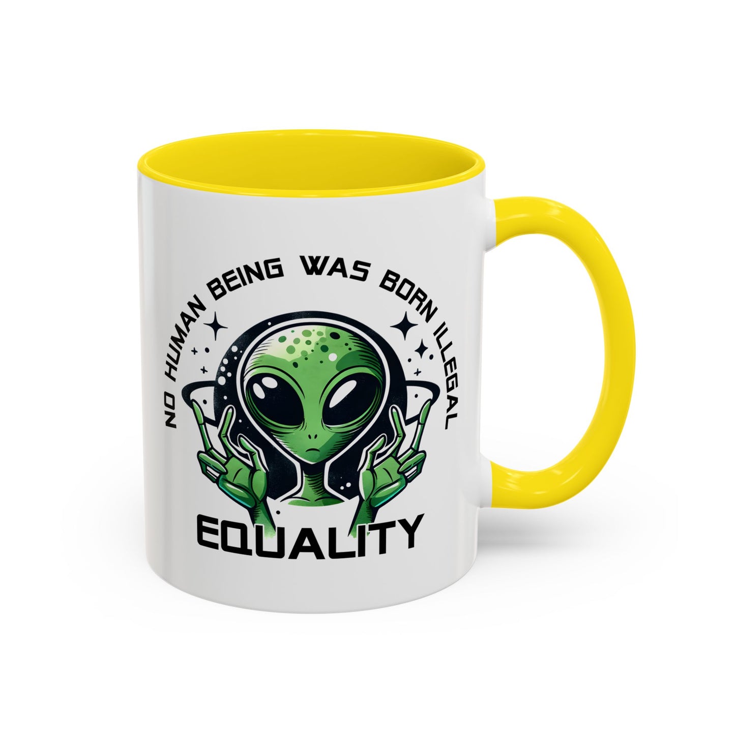Alien Mug - No Human Being