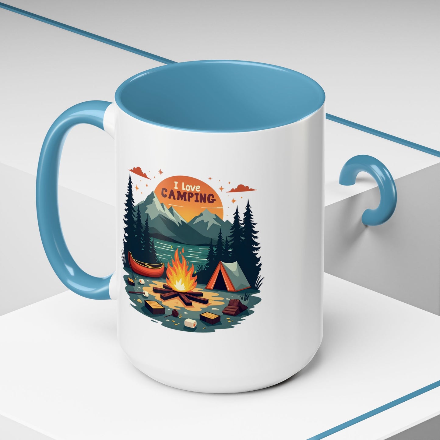 Adventure Mug - I Love Camping