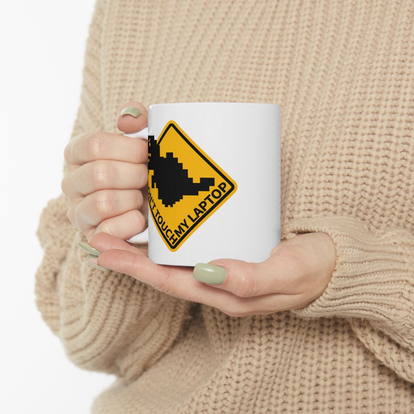 Office Mug - Don't Touch My Laptop