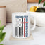 4th of July Mug - One Nation Under God Flag Cross