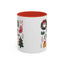 Christmas Mug - Merry Christmas Green Text Presents Tree Candy Cane