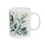 Christmas Mug - Leaves Snowflakes Decoration