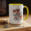 Christmas - Merry Christmas Red & Green Text Reindeer Penguin Bear Fox