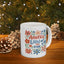 4th of July Mug - America Land of the Free Floral