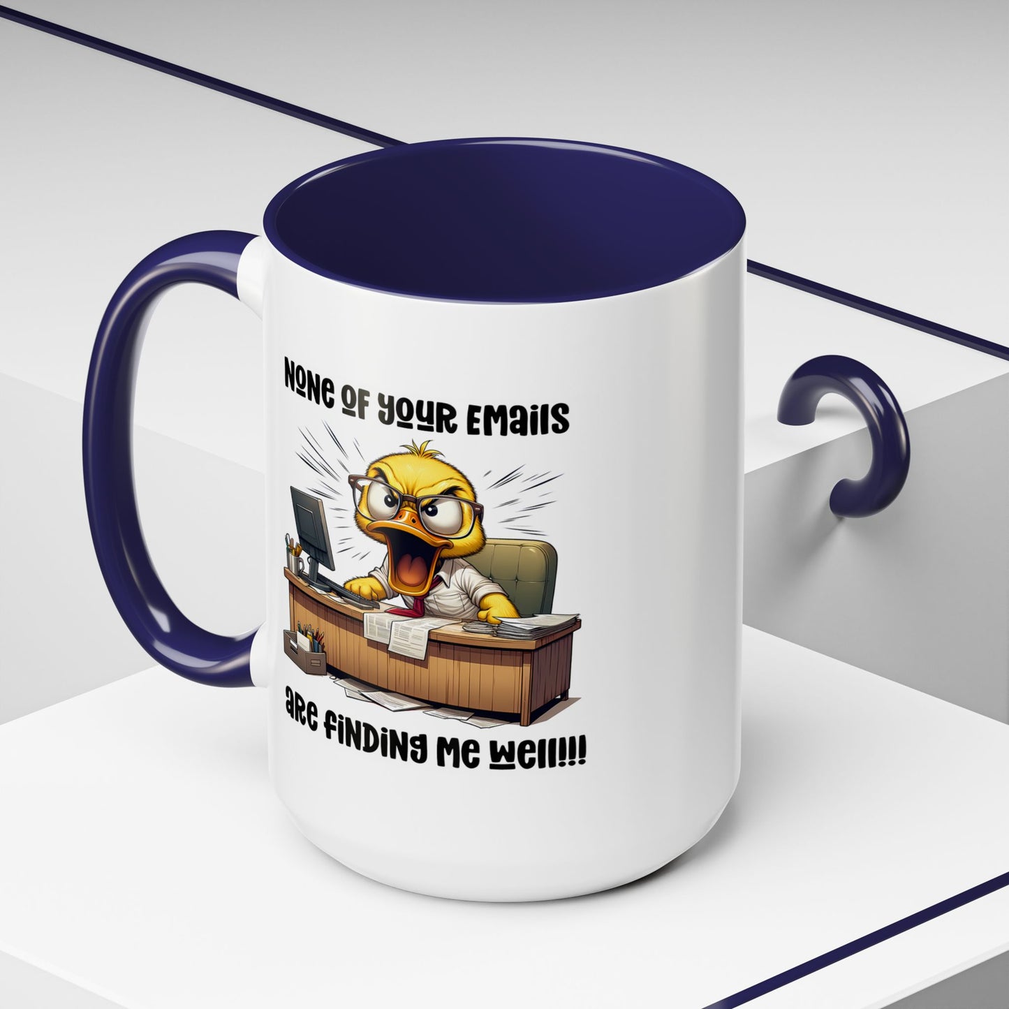 Office Mug - None Of Your Emails