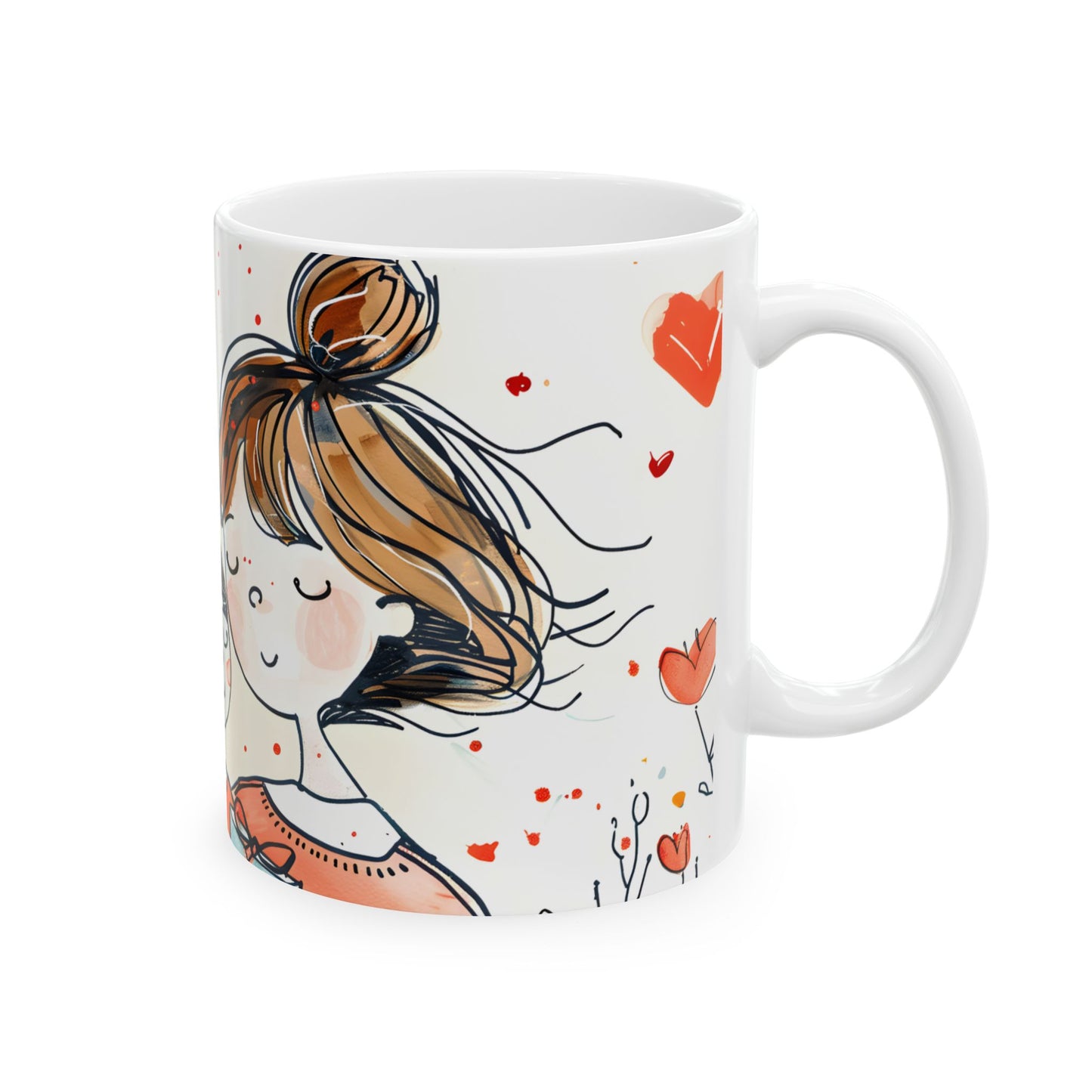 Mother's Day Mug - Mama & Daughter