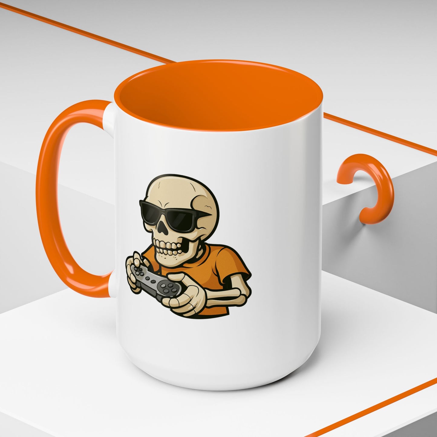 Halloween Mug - Gaming Skeleton