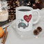 Anniversary Mug - Love You Tons Heart Elephant