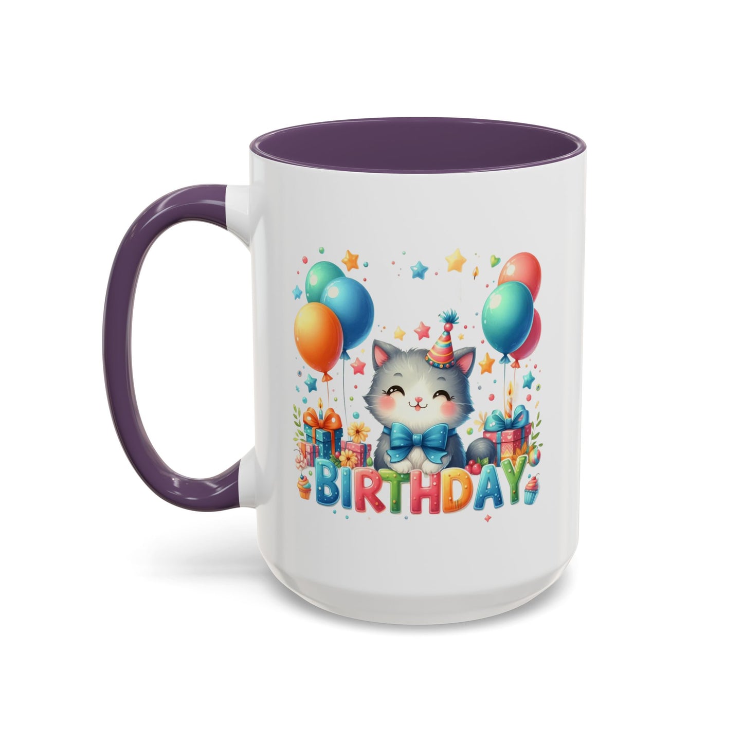 Birthday Mug - Birthday Kitty