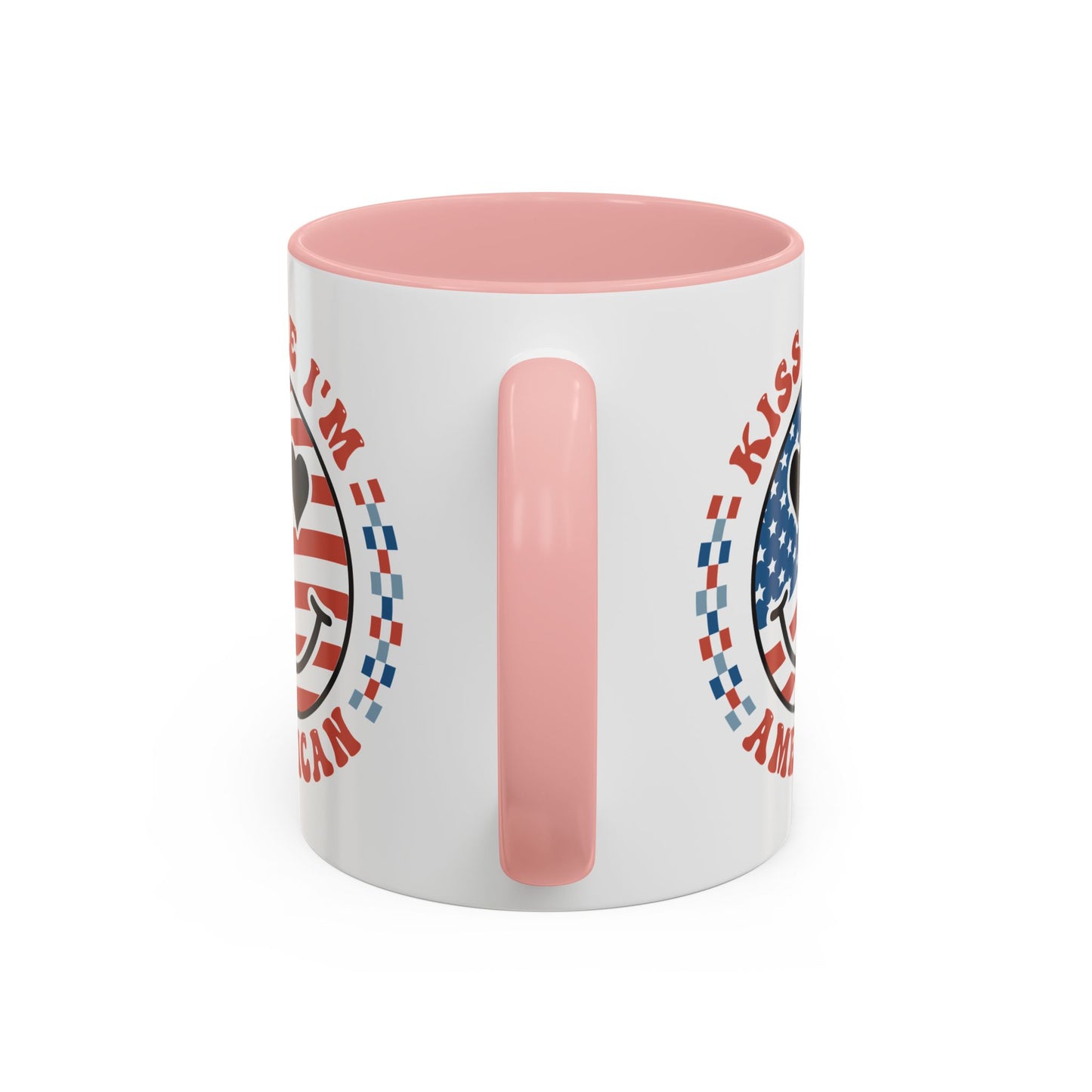4th of July Mug - Kiss Me I'm American