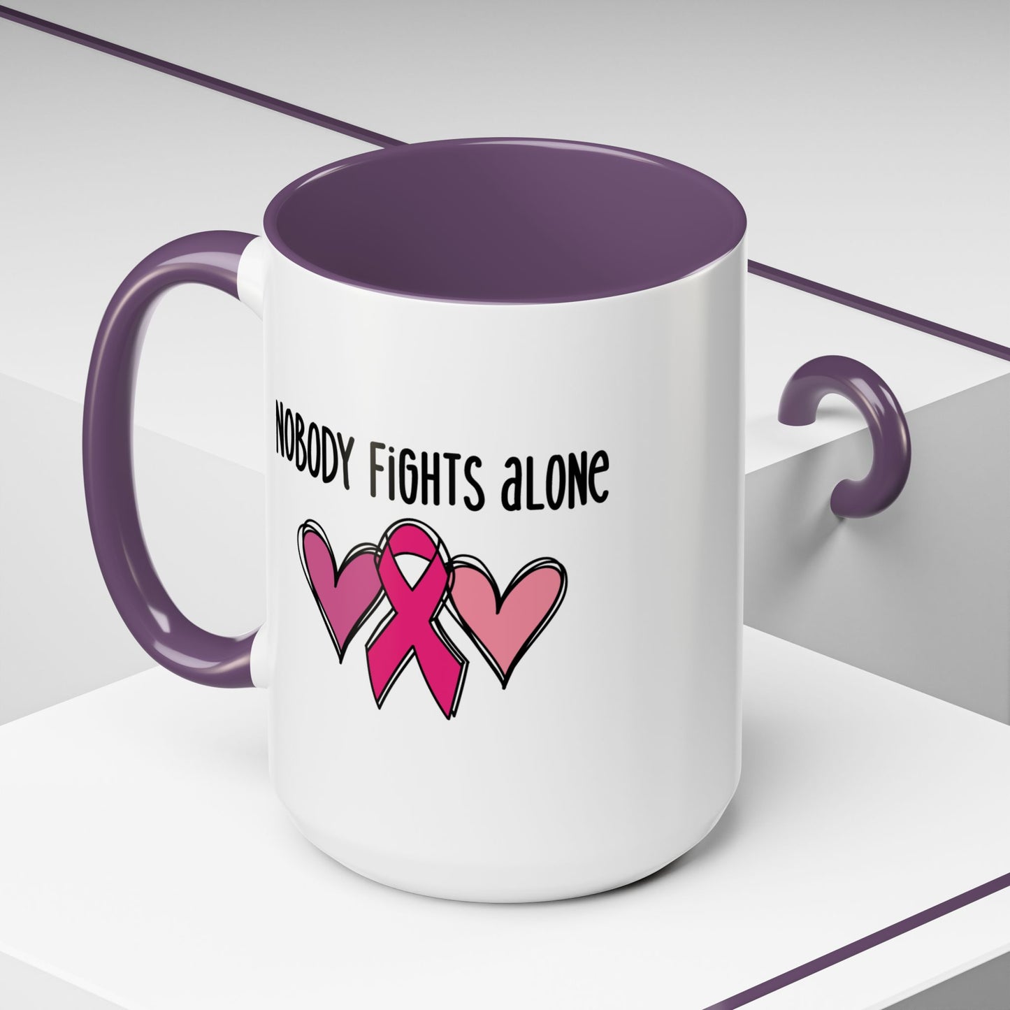 Support Mug - Nobody Fights Alone