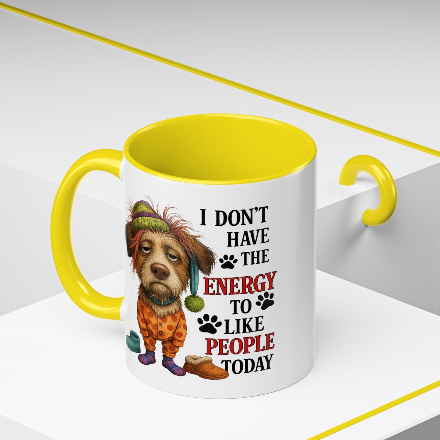 Animal Mug - I Don't Have The Energy