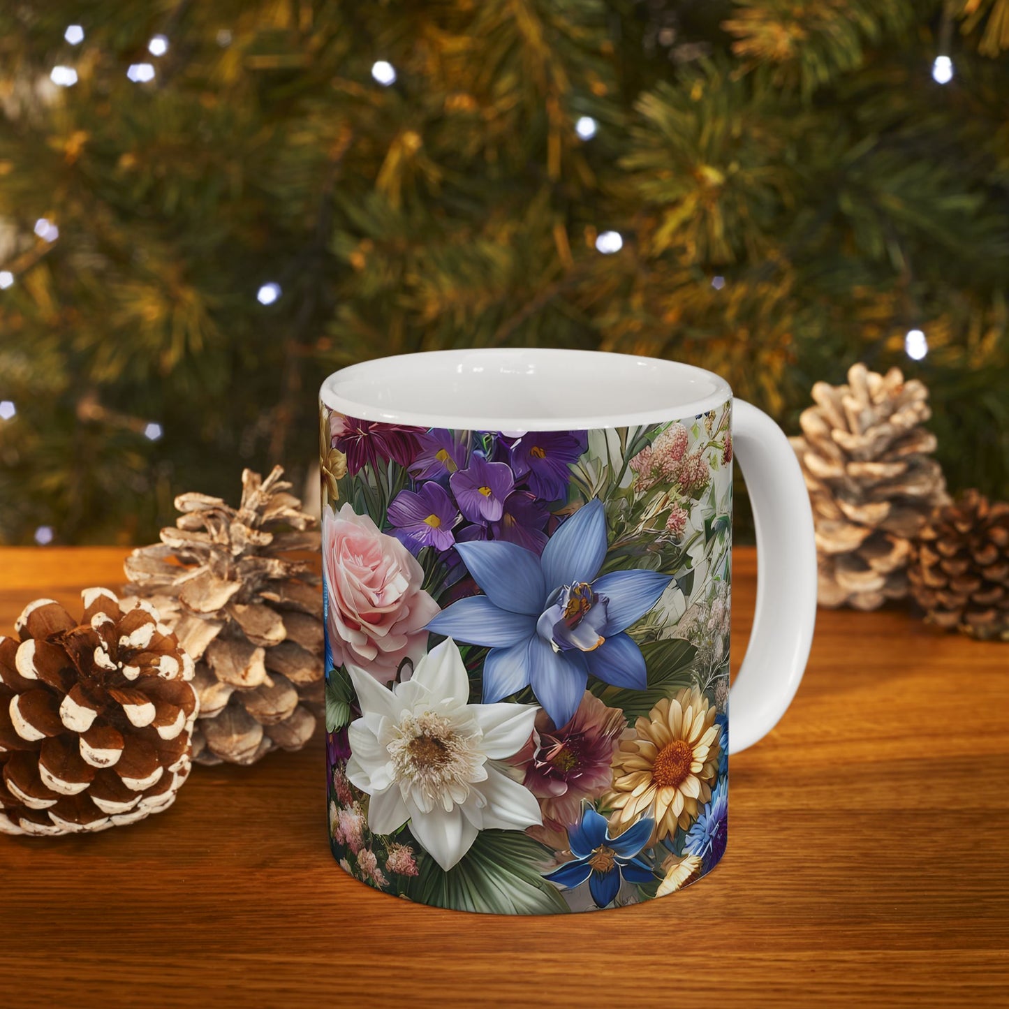 Artistic Mug - Flower Bouquet