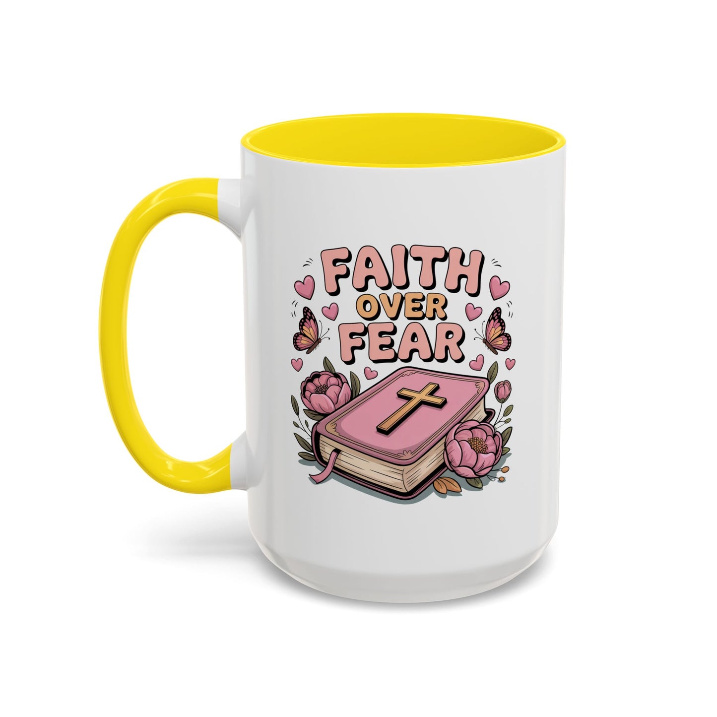 Religious Mug - Faith Over Fear