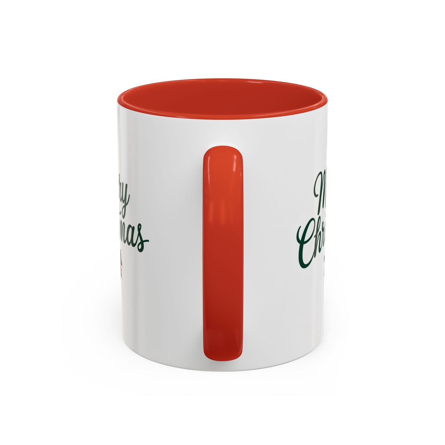 Christmas Mug - Merry Christmas Green Text