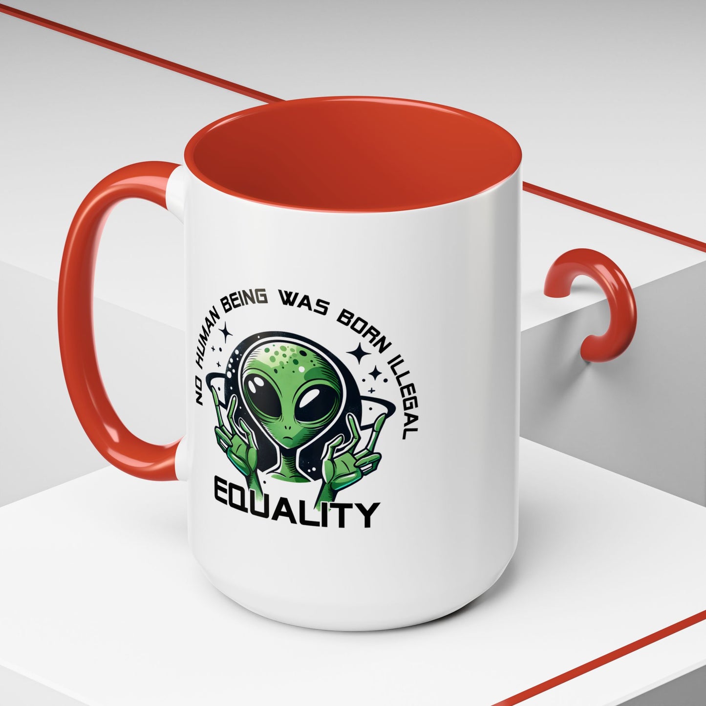 Alien Mug - No Human Being