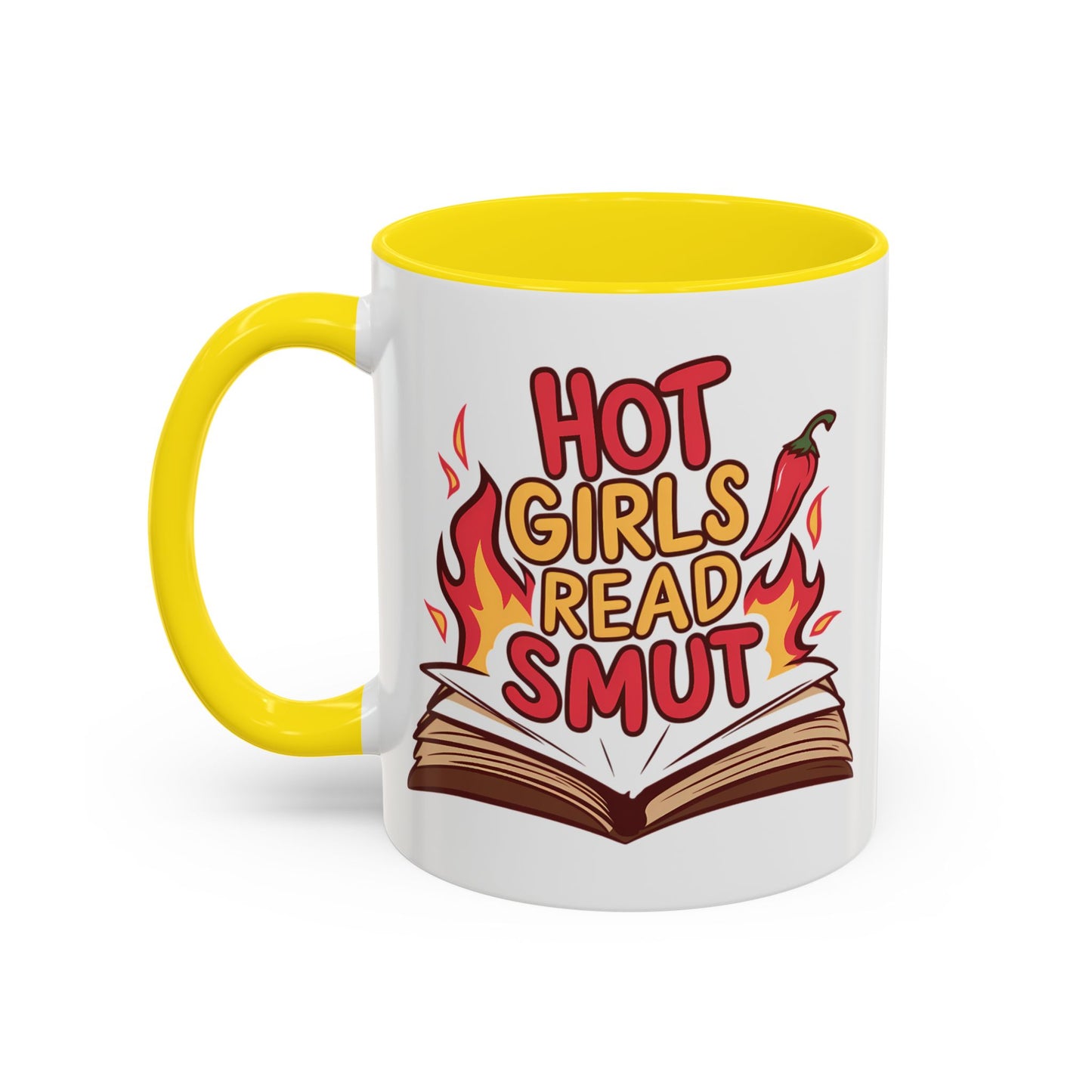 Adult Mug - Hot Girls Read Smut