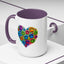 Animal Mug - Dog Paws Heart