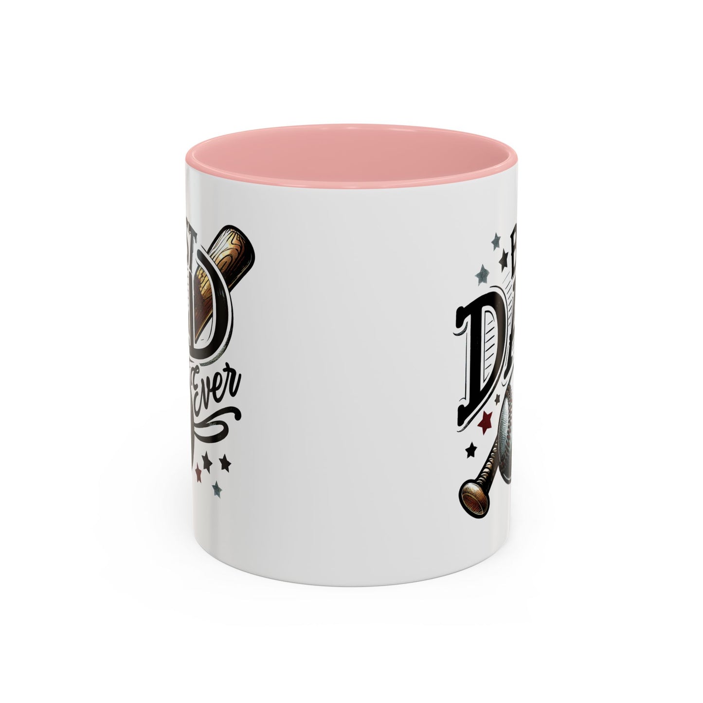 Father's Day Mug - Best Dad Ever Baseball