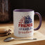 4th of July Mug - Friends Family Freedom Sunflower