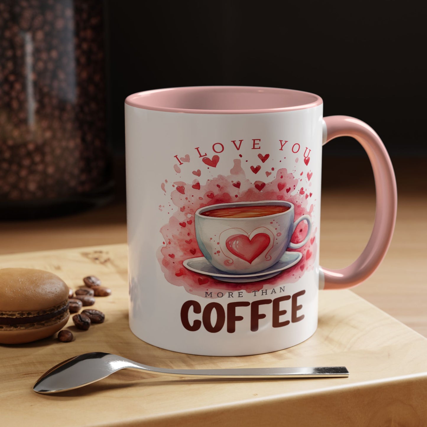 Anniversary Mug - I Love You More Than Coffee