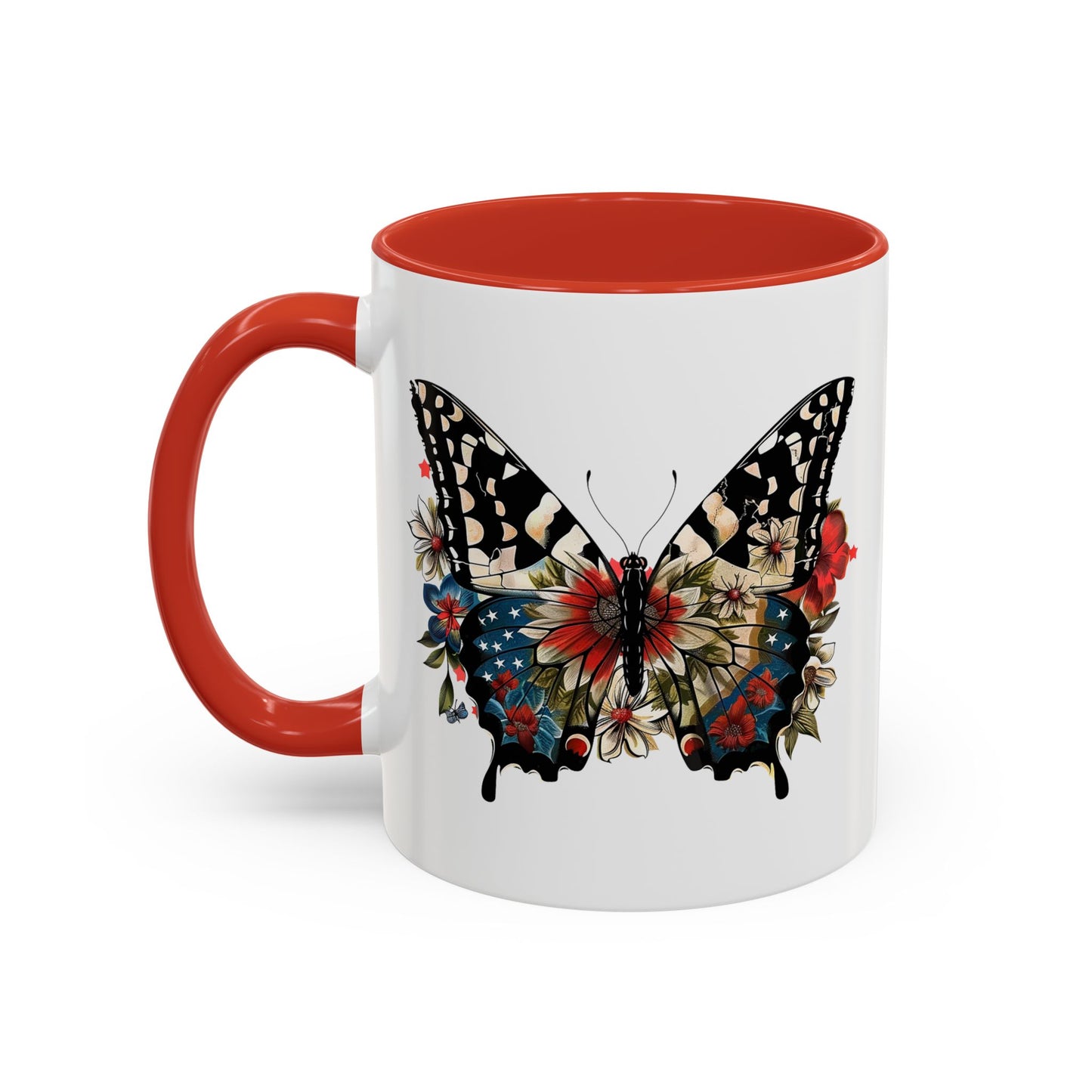 4th of July - Butterfly Flag 4