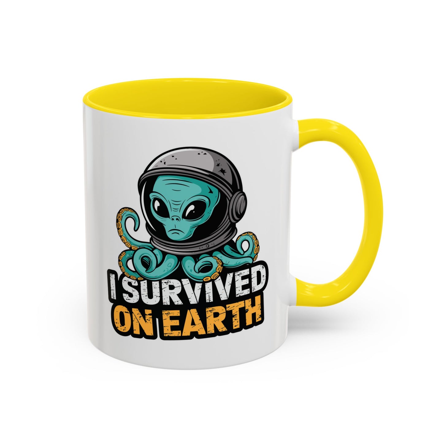 Alien Mug - I Survived On Earth