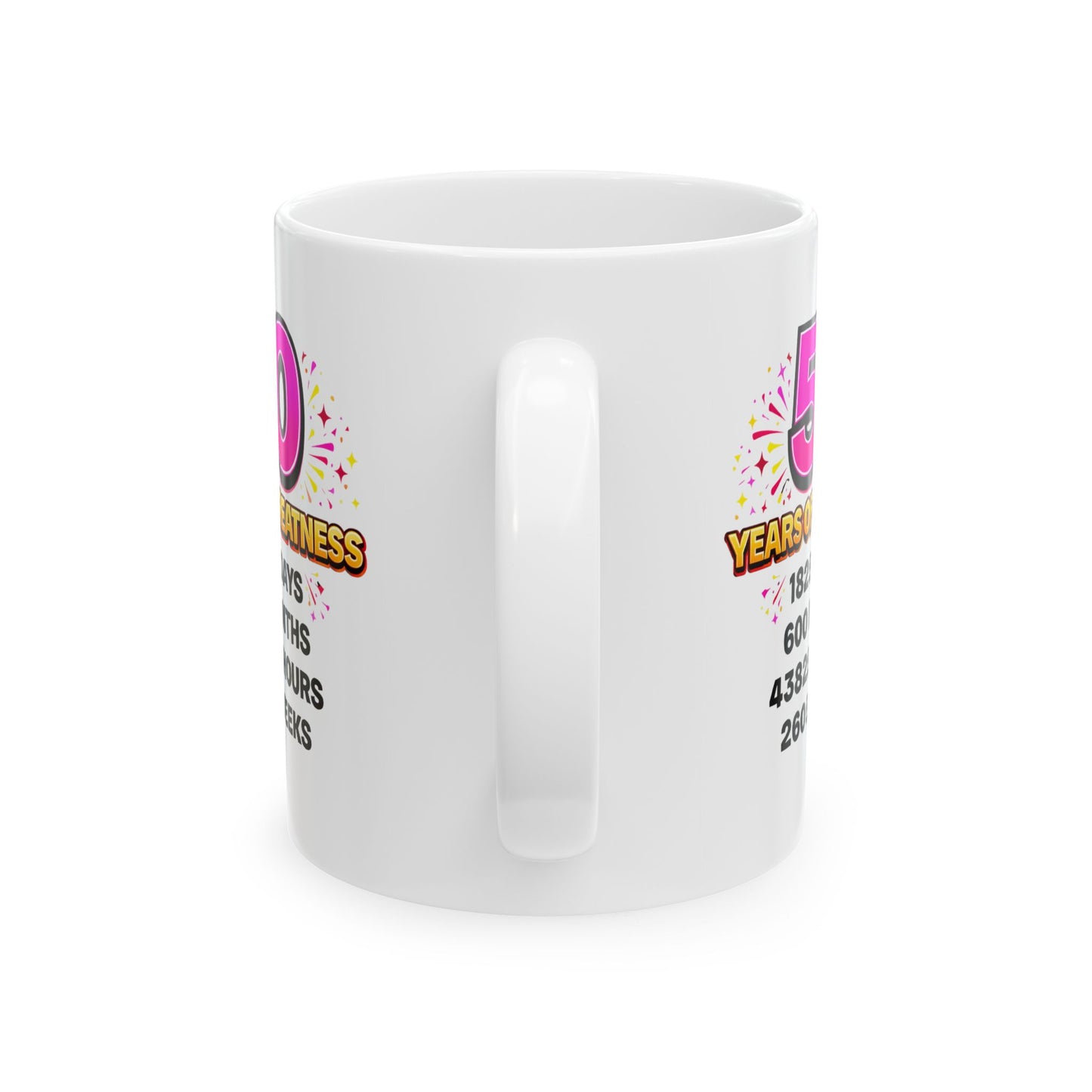 Birthday Mug - 50 Years of Greatness