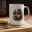 Christmas Mug - Red and Green Gnome