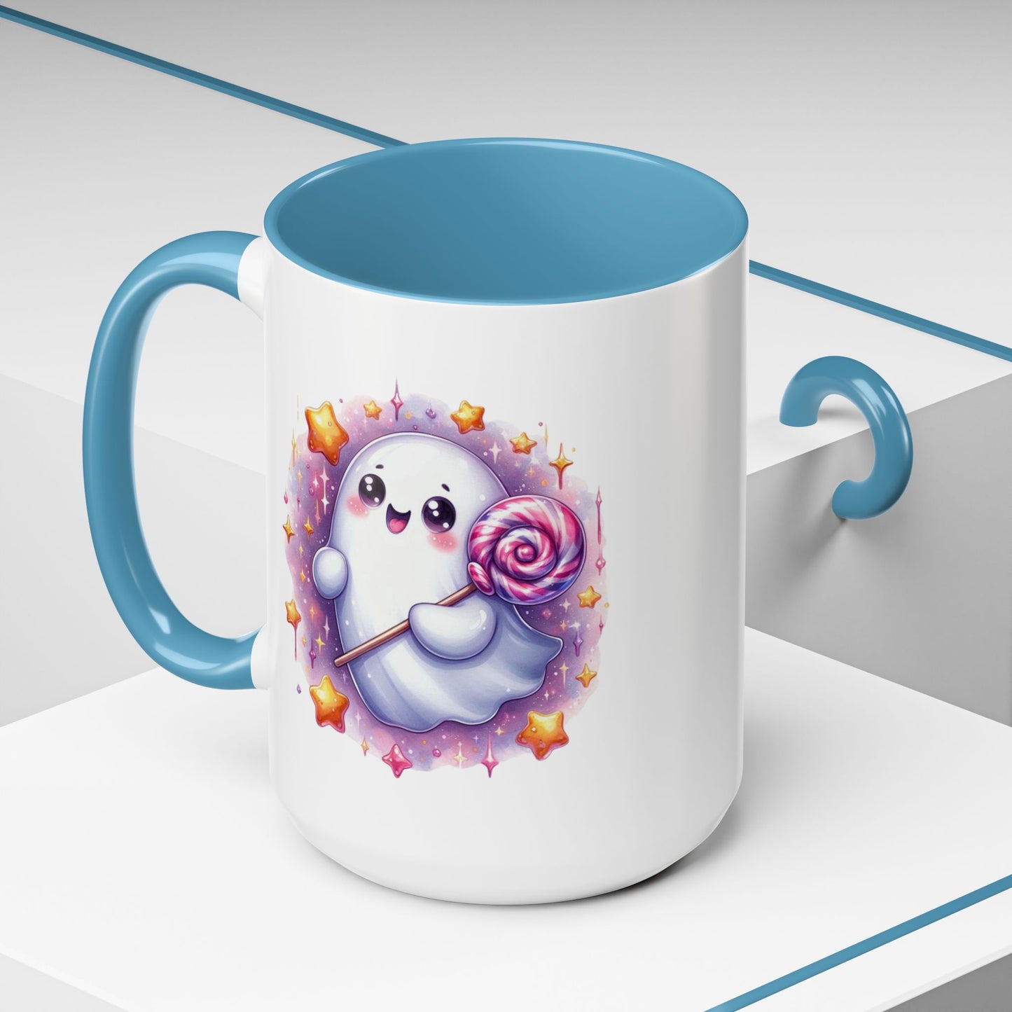 Halloween Mug - Spooky Ghost With Lolly