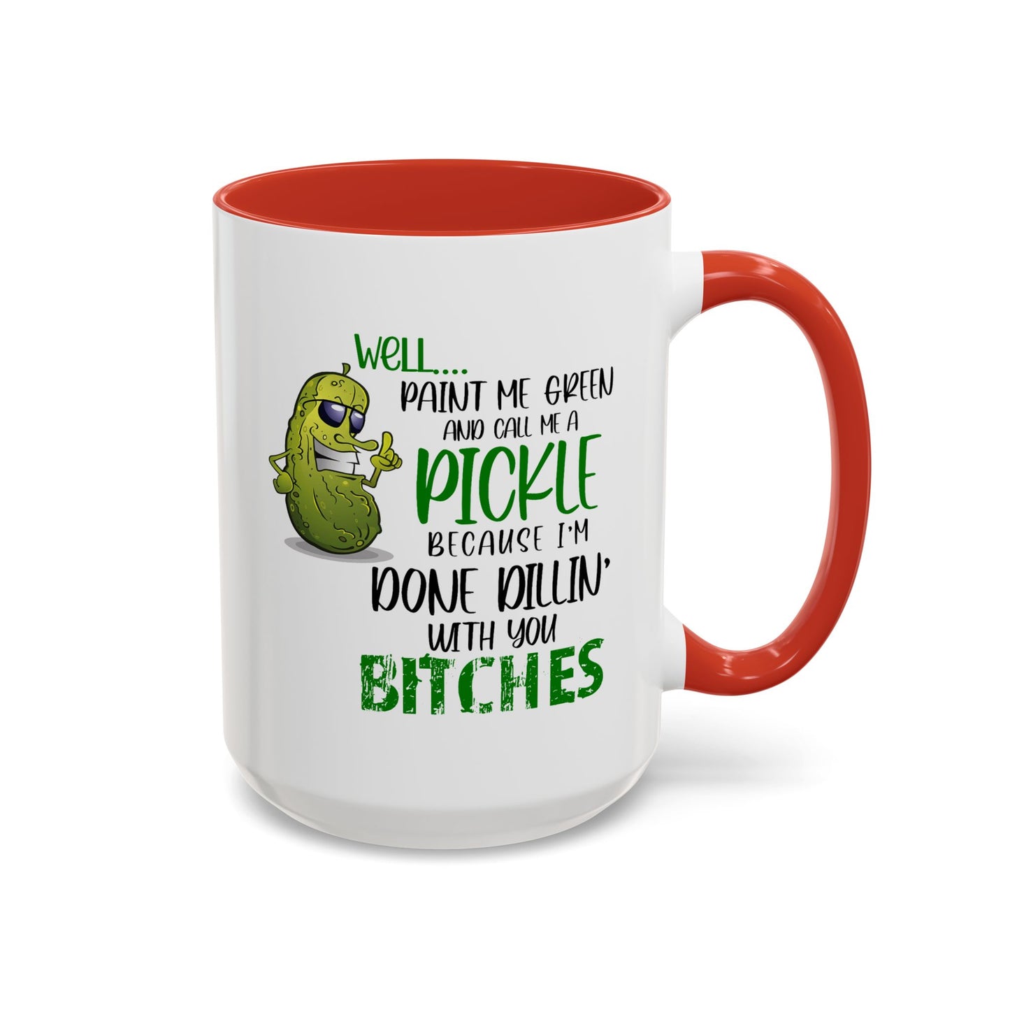 Adult Mug - Well Paint Me Green
