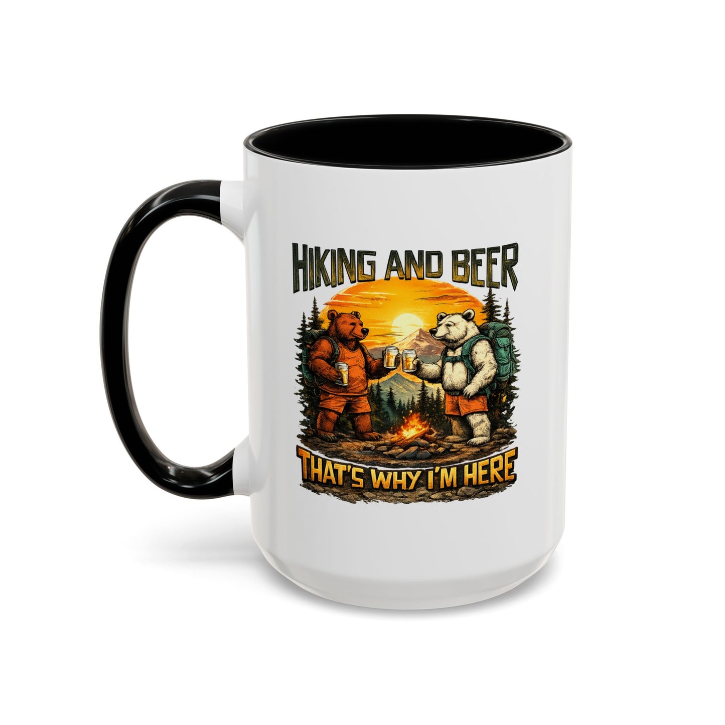Humor Mug - Hiking and Beer