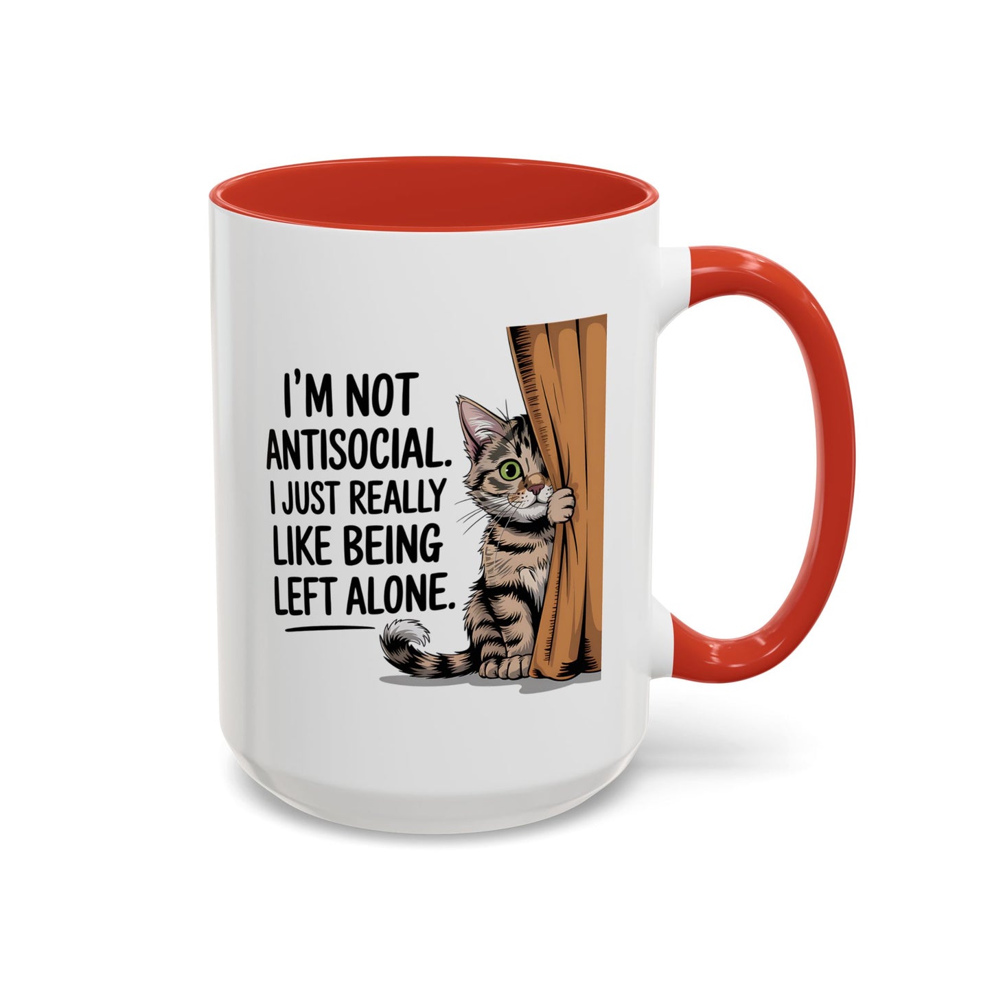 Animal Mug - I'm Not Antisocial