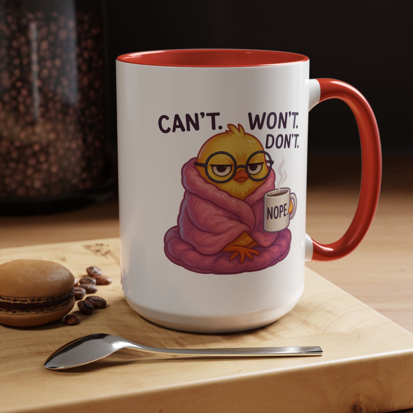 Office Mug - Can't Won't Don't