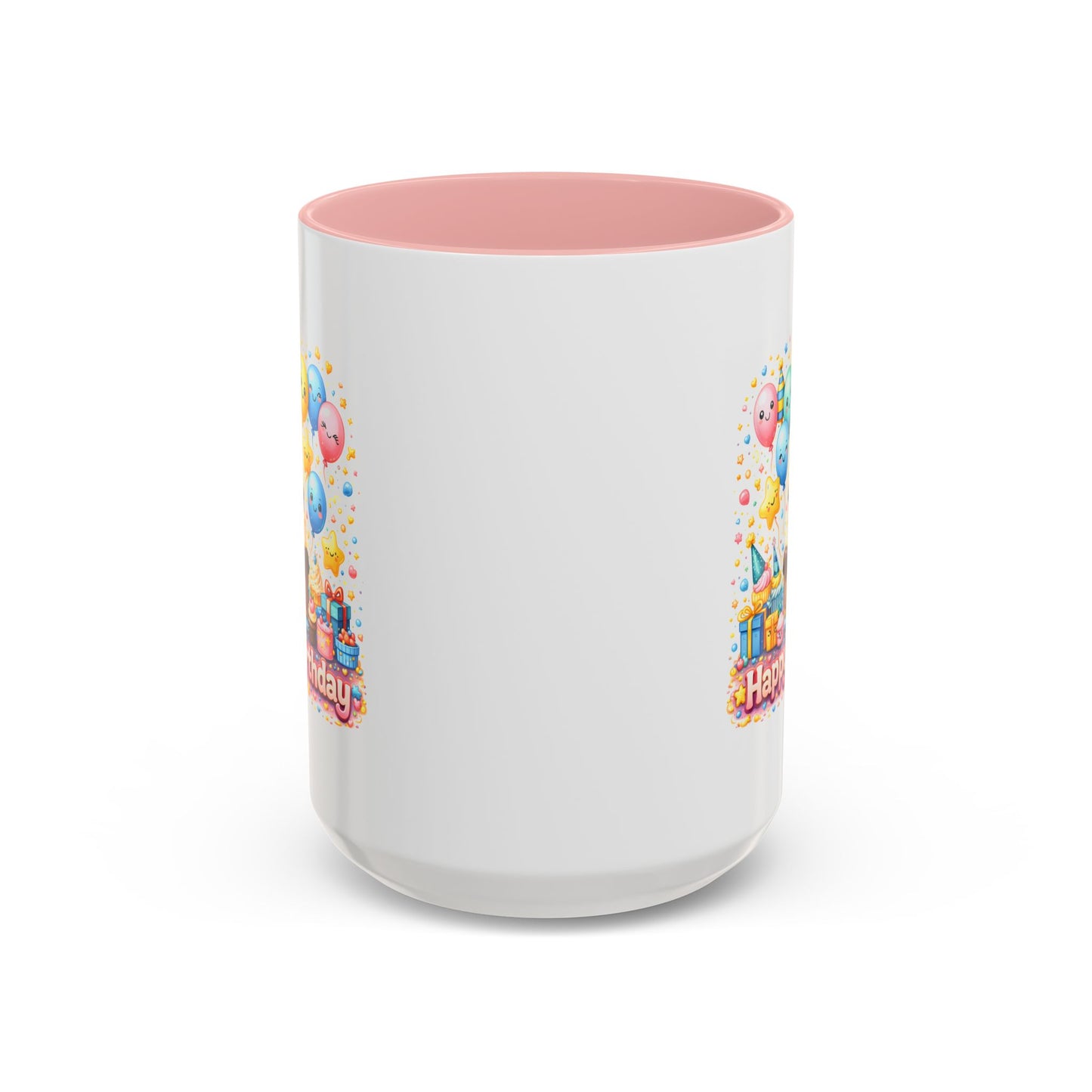 Birthday Mug - Cake and Balloons
