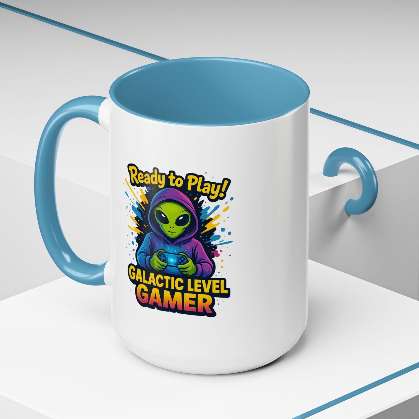 Alien Mug - Galactic Level Gamer