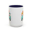 Mother's Day Mug - Mom Cat Red Heart