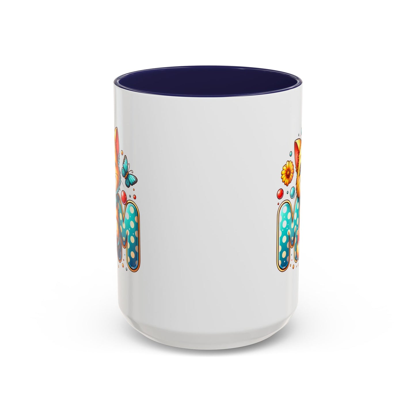 Mother's Day Mug - Mom Cat Red Heart