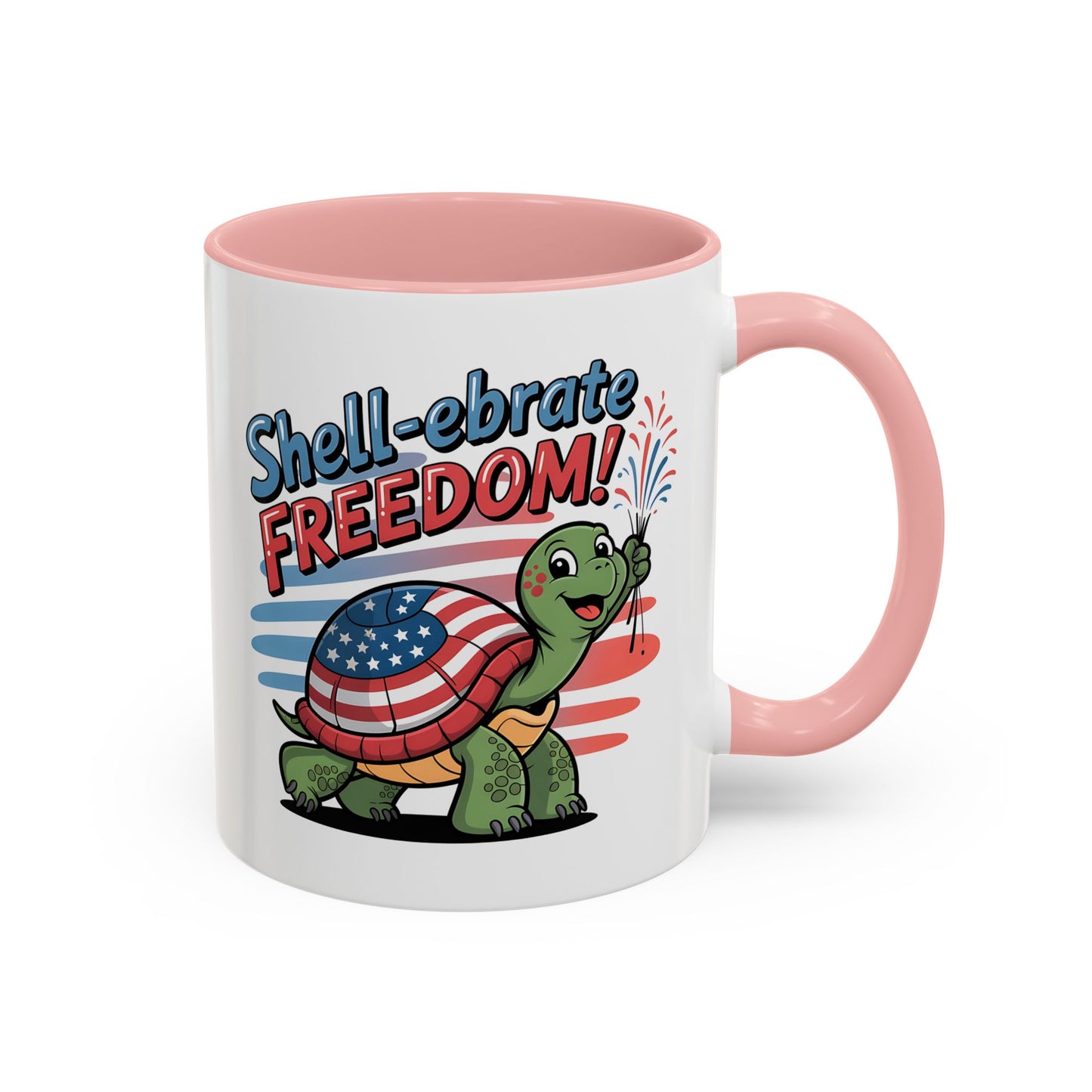 4th of July Mug - Shell-ebrate Freedom