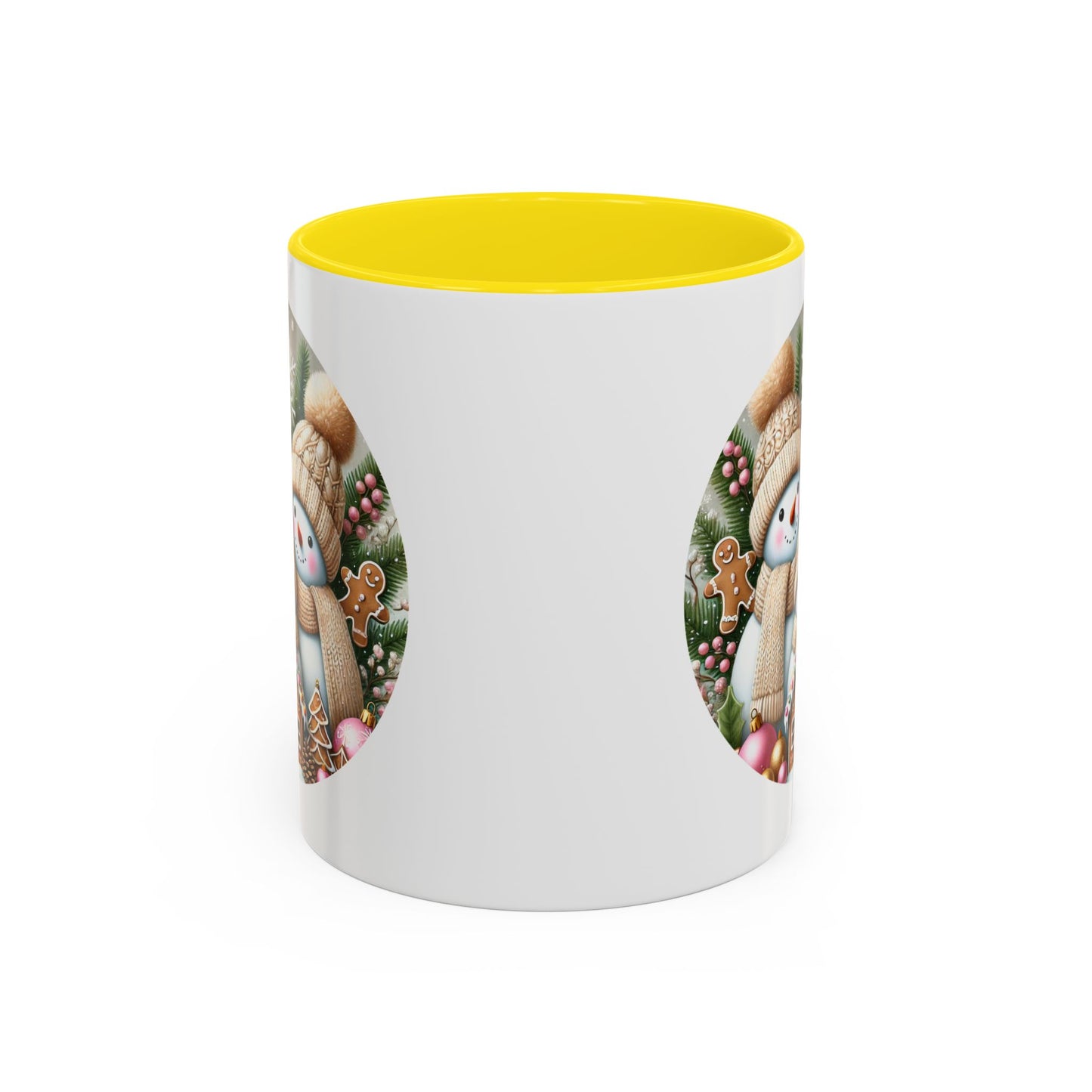 Christmas Mug - Gingerbread Snowman Family